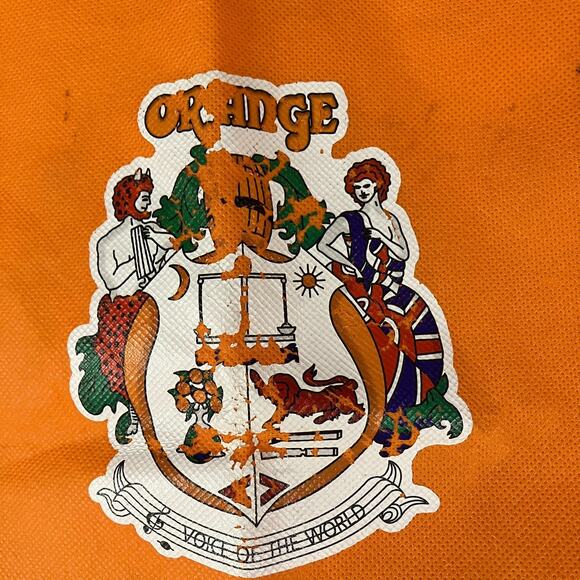 Orange Amplification Tote Bag 17x15 Logo Music Promo Slight Marks See Photos - Picture 10 of 16